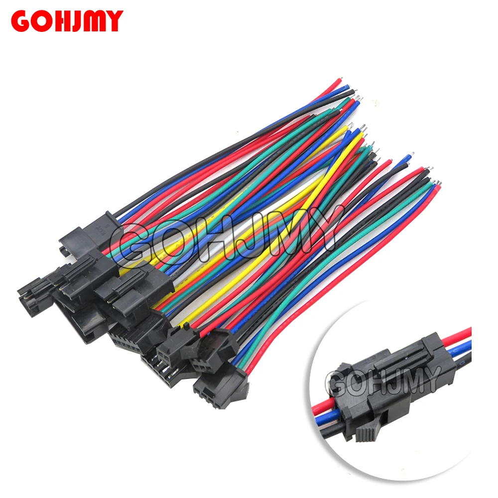 10 шт. см JST SM 2P 3P 4P 5P 6P