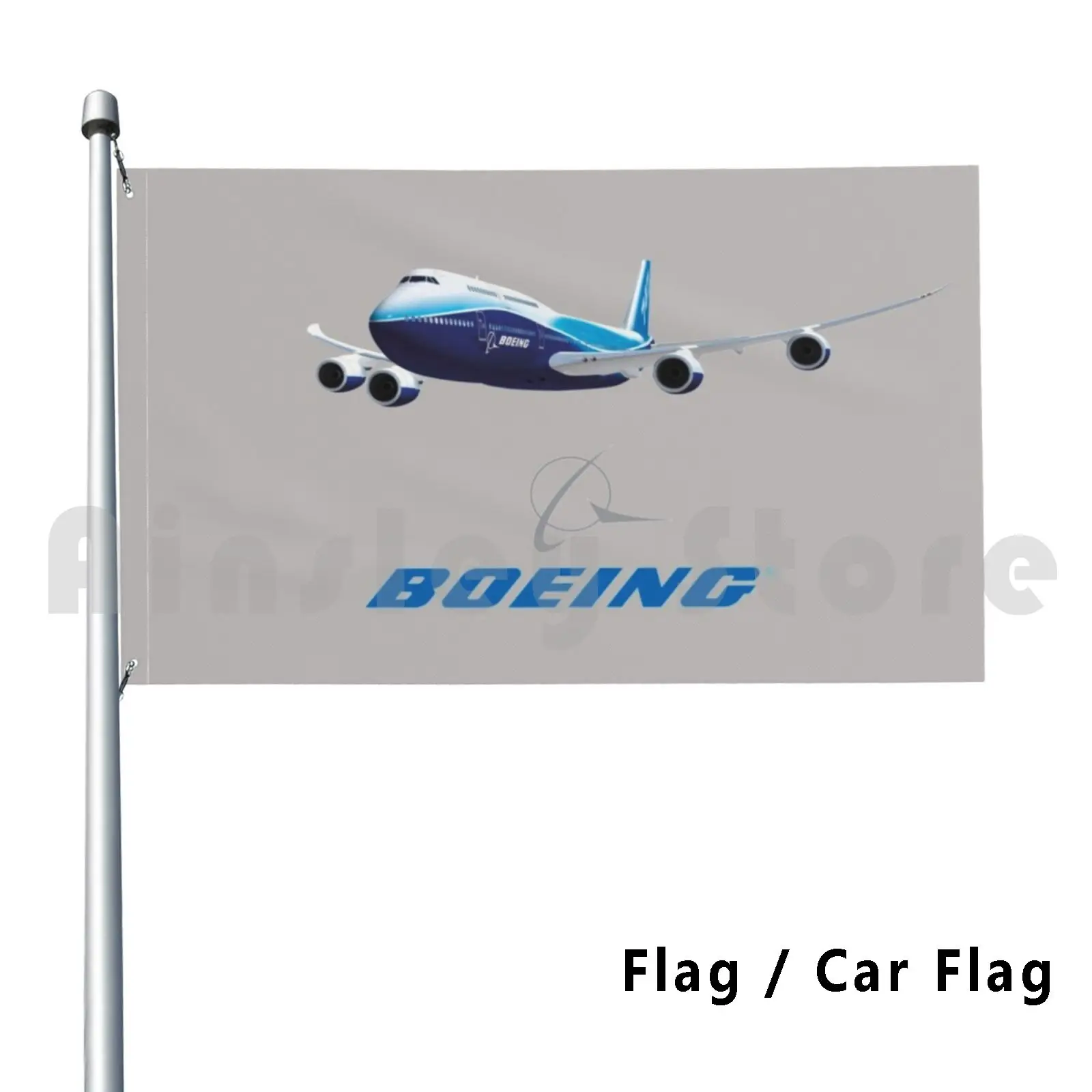 Уличный декоративный флаг Боинг автомобиля самолет 727 737 747 757 767 авиационный