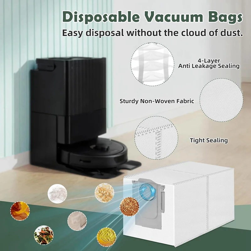 Для Roborock Q Revo робот-пылесос основная боковая щетка Hepa фильтр швабра тканевые