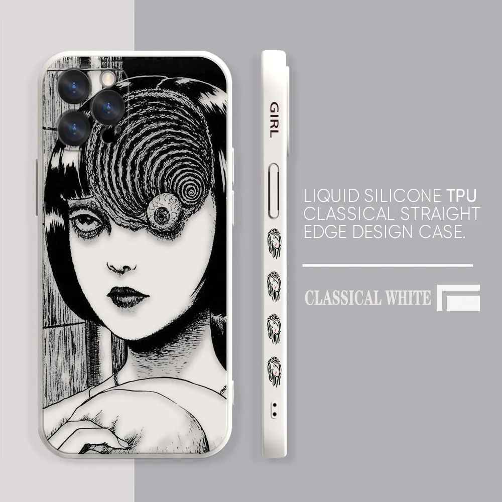Phone Case For Apple iPhone 14 13 12 11 Pro XS Max Mini X XR SE 7 8 6 Plus Case Cover Funda Cqoue Shell Capa Anime Horror Comics