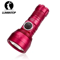 rechargeable outdoor lighting edc flashlight high power led torch powerful 300 meters 10180 li ion battery 450 lumens gt nano