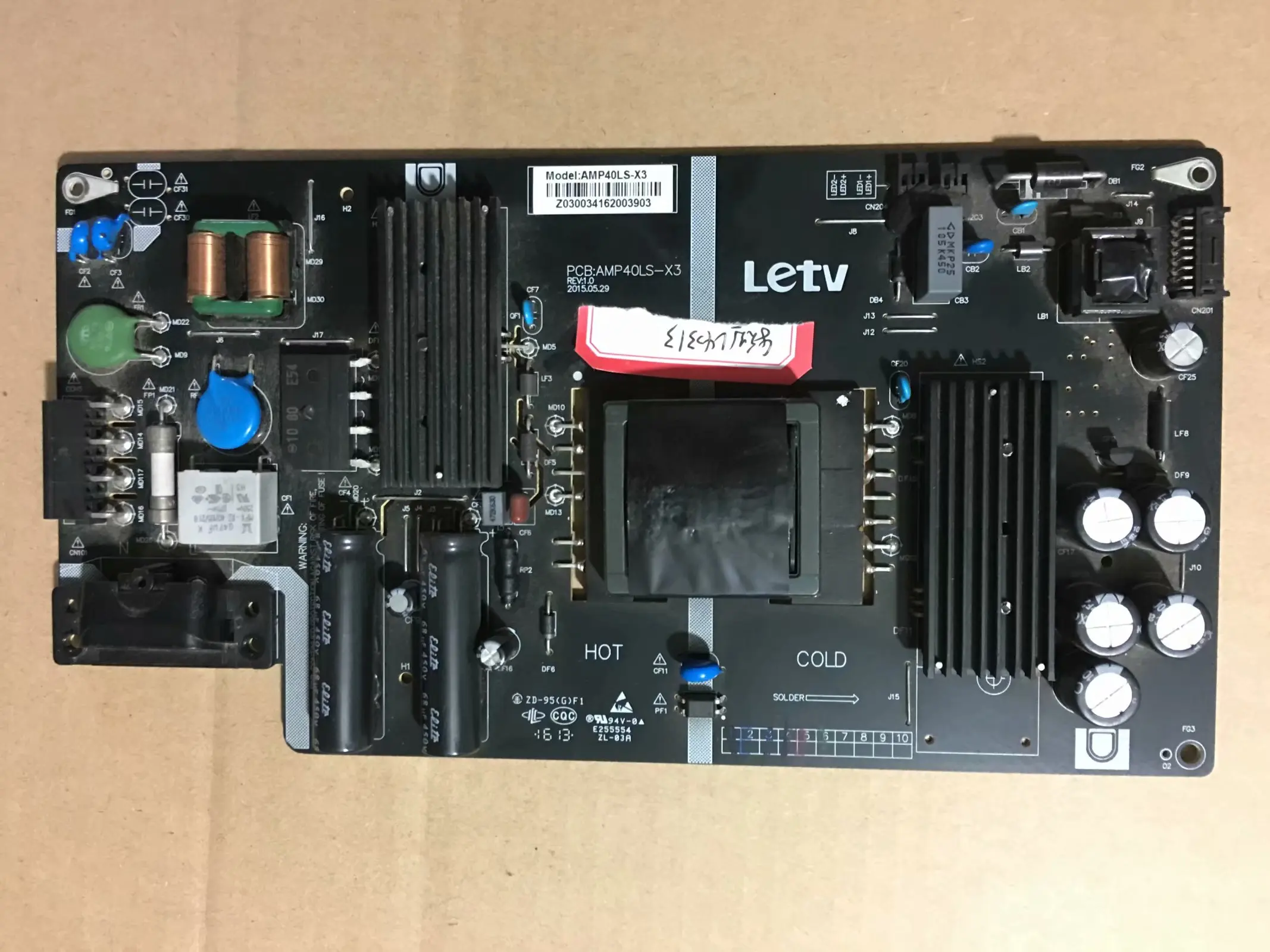 L40313 AMP40 -X3 REV: 1 0