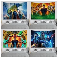 disney thor anime tapestry hanging tarot hippie wall rugs dorm ins home decor