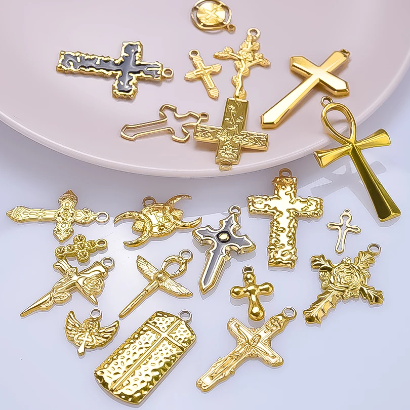 5 шт./партия подвески для украшений из нержавеющей стали