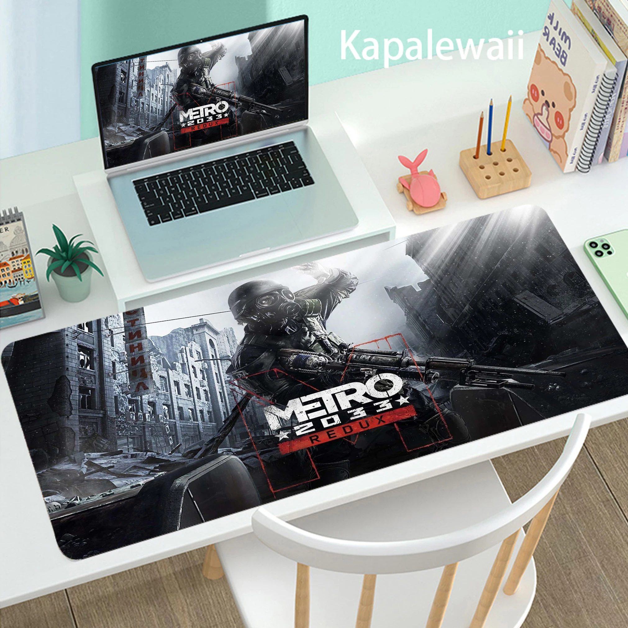 

Mousepad Large Computer Anime Mouse Pad 900X400mm MousePad Desk Keyboard Pad Xxl Table Mat For Playing Games Metro 2033 Mousepad