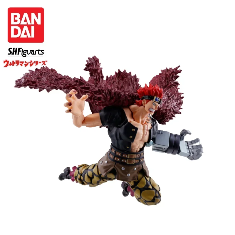 Фото В наличии: Оригинальная фигурка Bandai S.H.Figuarts One Piece Eustass Kid, новая, в коробке, аниме-персонаж, коллекционная модель. №4