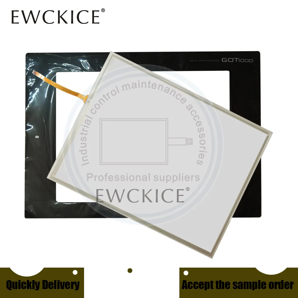 Новый GT1275 GT1275-VNBA GT1275-VNBA-C HMI PLC сенсорный экран и передняя этикетка Сенсорная панель и фронтальная этикетка