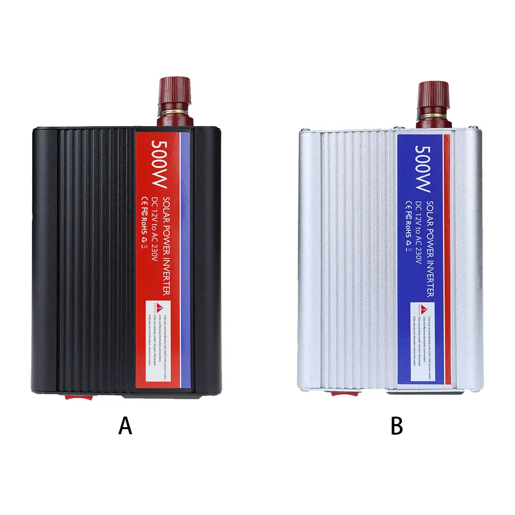 500W Sine Wave Power Converter Portable DC 12V to AC 230V Short Circuit Protection Built-in Fan Ship Travelling Inverter 500W Sine Wave Power Converter Portable DC 12V to AC 230V Short Circuit Protection Built-in Fan Ship Travelling Inverter