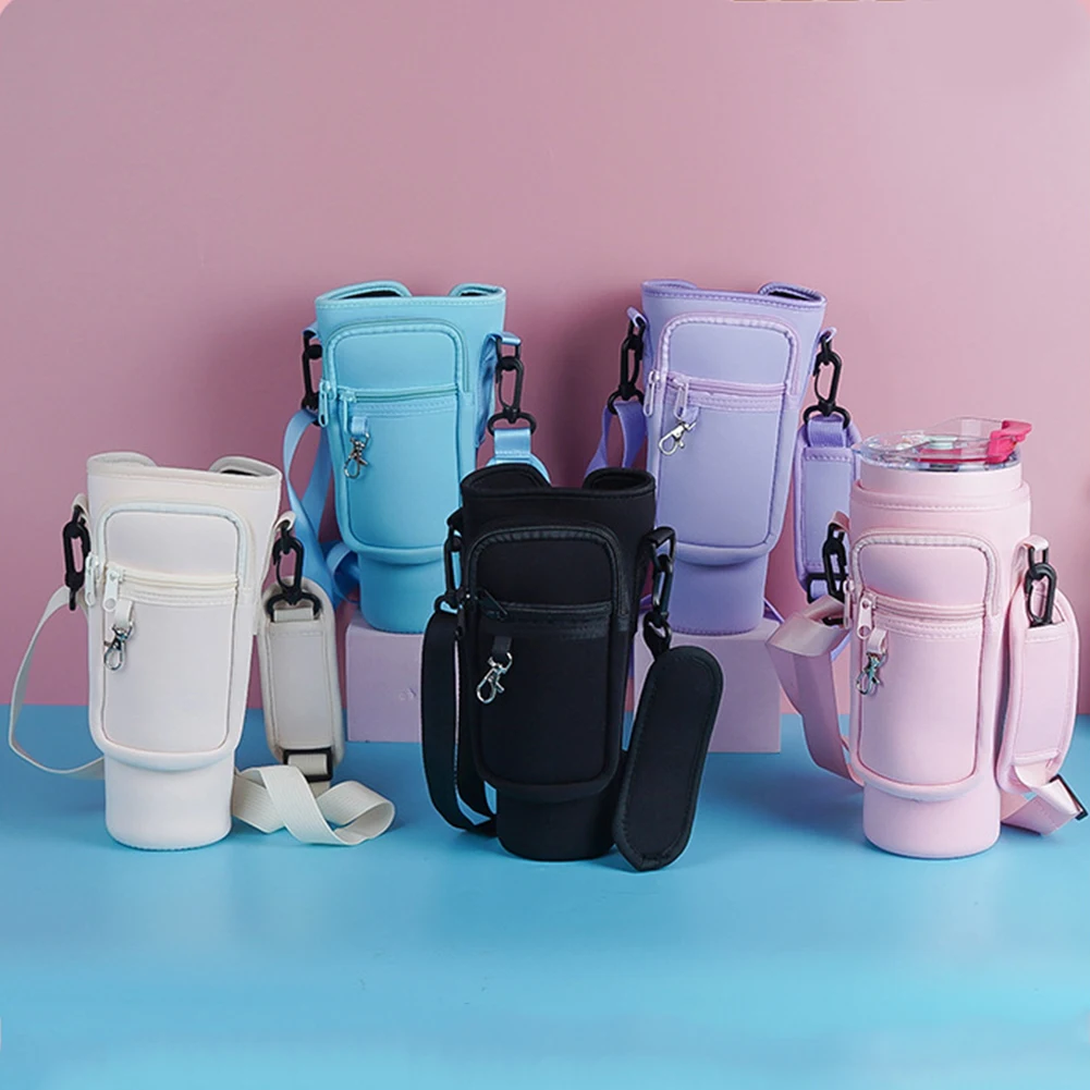 Неопреновая Сумка-переноска Для Бутылки С Водой 40 Унций Регулируемый Ремень