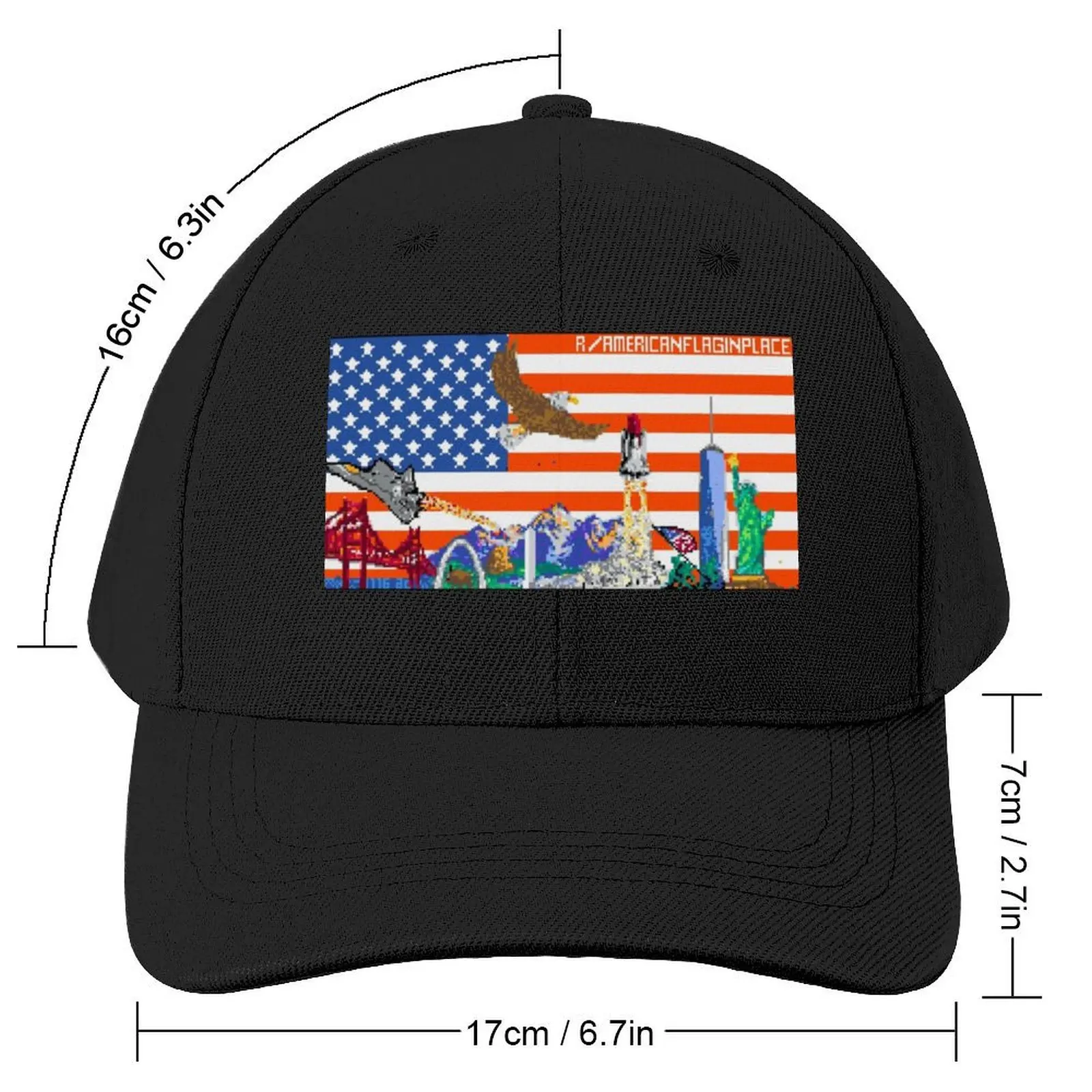 R/America anflaginplace 2022 конечный результат Merch бейсболка Рождественская шапка новая в