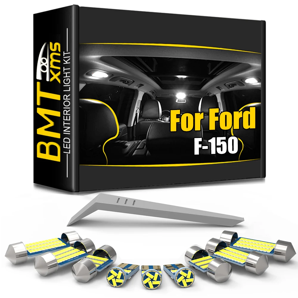 

BMTxms For Ford F-150 F150 F 150 1989-2020 Canbus Vehicle LED Interior Map Dome Trunk Light Lamp Bulbs Car Lighting Accessories