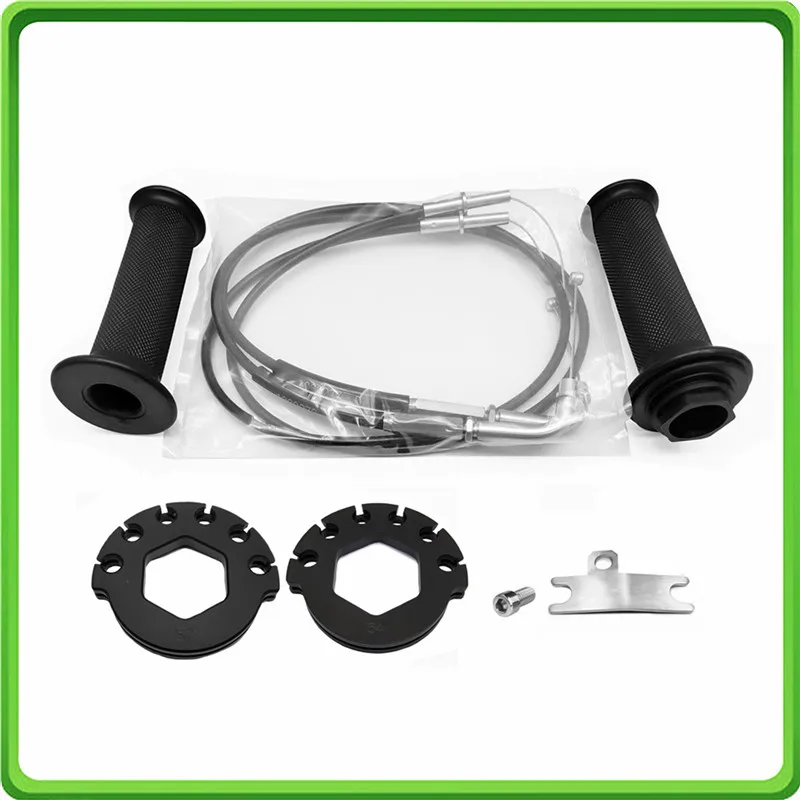 

Быстродействующая дроссельная заслонка в комплекте с комплектом кабелей для Kawasaki Ninja 400 20182019 2020 2021 2022 2023, нажимная дроссельная заслонка в сборе