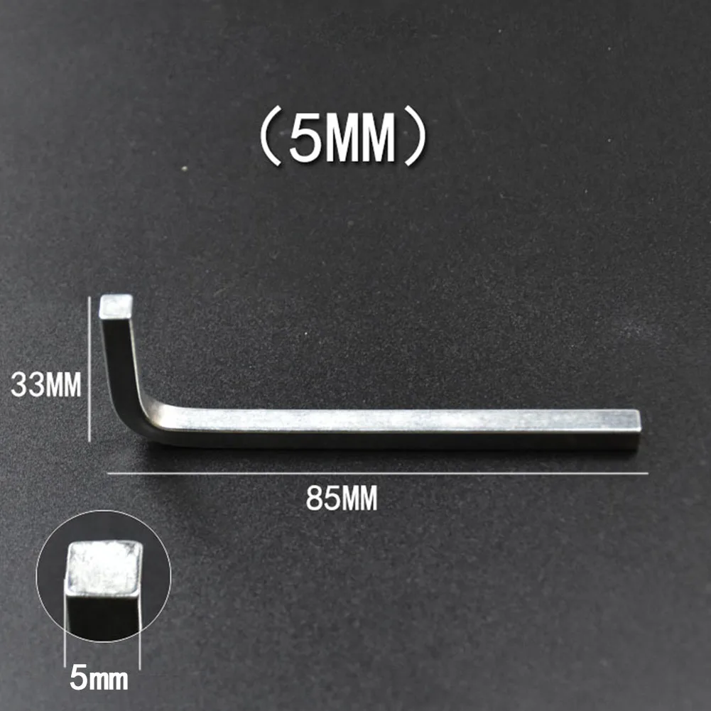 

7Pcs L Shape Square Head Wrench Square Key 4 Point Wrench Screwdriver Inner Four-corner Set 3-10mm Hand Tools