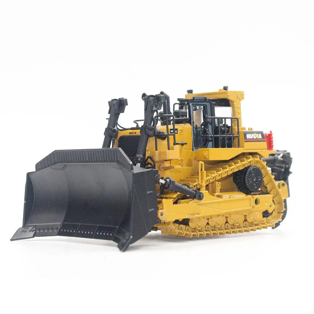 

HuiNa 1700 1:50 Static Diecast Model Alloy Simulation Car Metal Heavy Bulldozer Vehicle Model Collectables Children Toy
