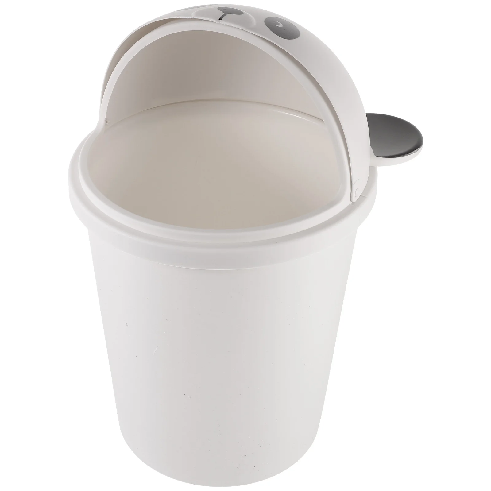 Мусорный бак с пандой на открытом воздухе крышкой автомобильный мусорный для