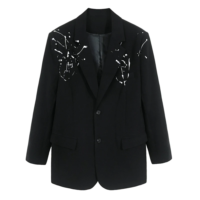 

Повседневный стильный блейзер для женщин, костюм с длинным рукавом, пальто для женщин, деловые блейзеры, верхняя одежда для женщин, шикарный 2023 осень