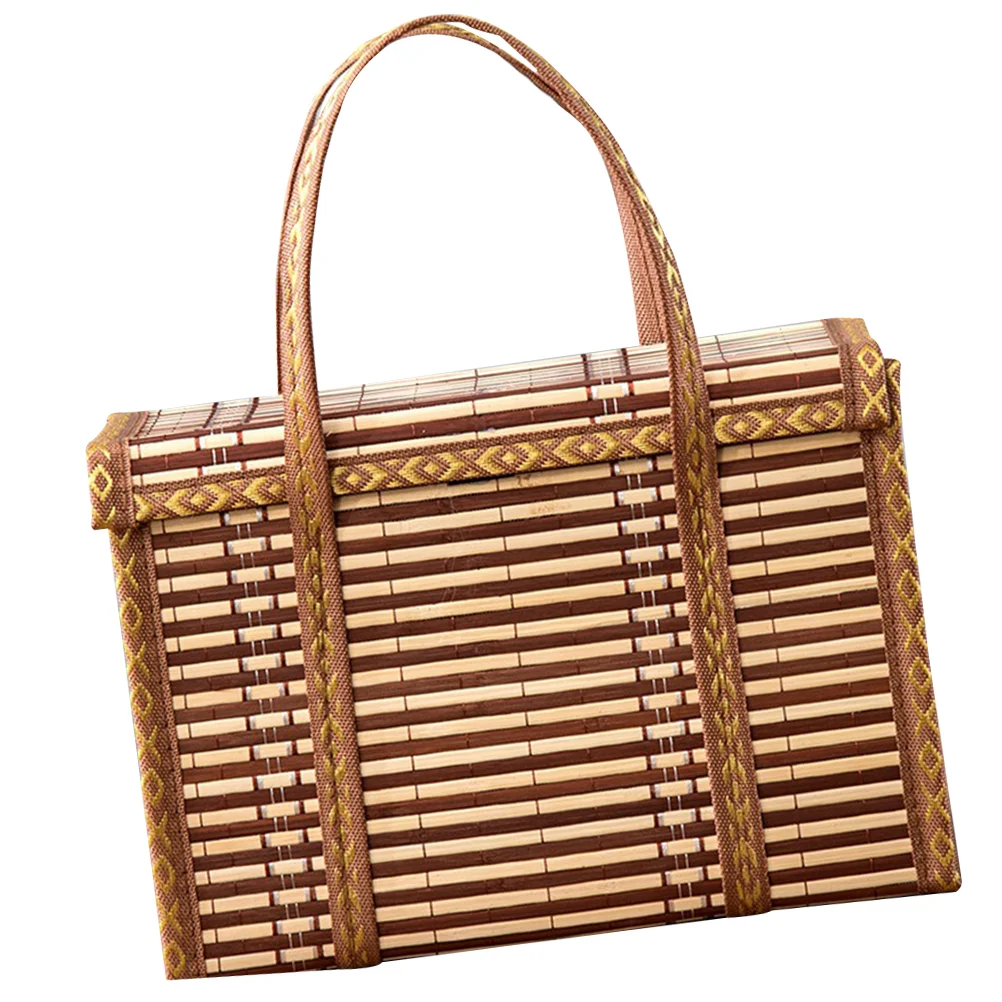 

Basket Storage Woven Rattan Egg Fruit Picnic Baskets Garlicorganizing Onion Keeper Collecting Chicken Holder Vegetable Gathering