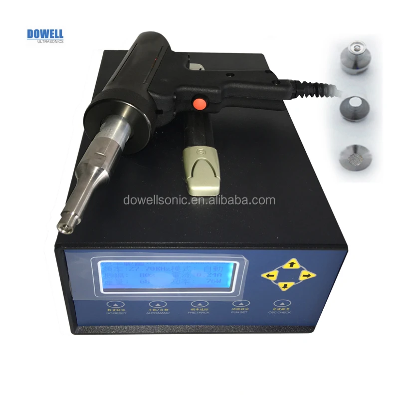 

28k1000w pistol ultrasound ultrasonic spot welder small spot welding machine riviting welder