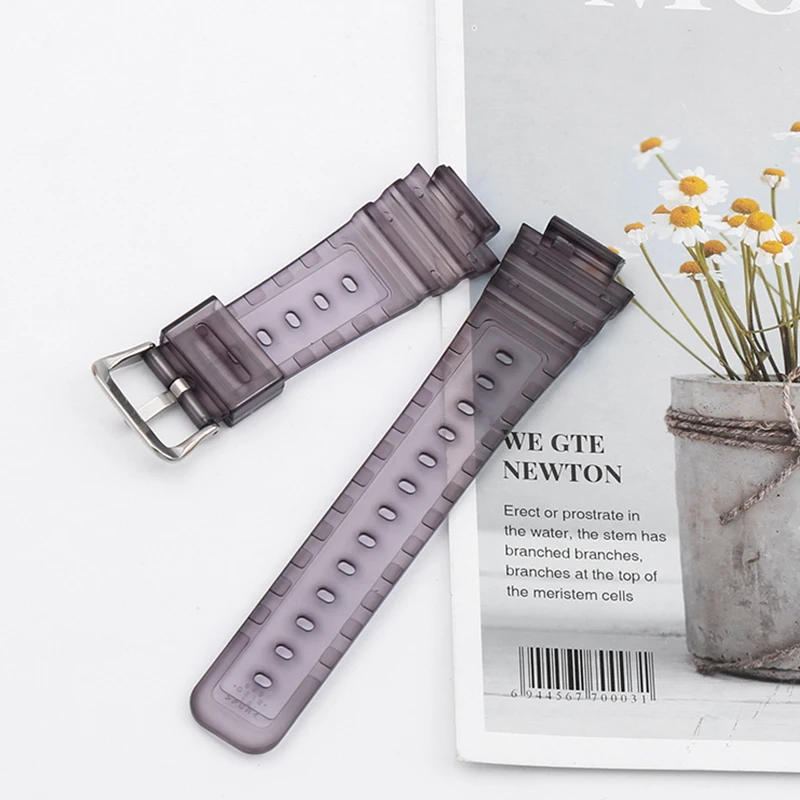 Watch Accessories Men's resin strap case For Casio G-Shock GA2100 GA2110 Outdoor sports waterproof watch band Buckle