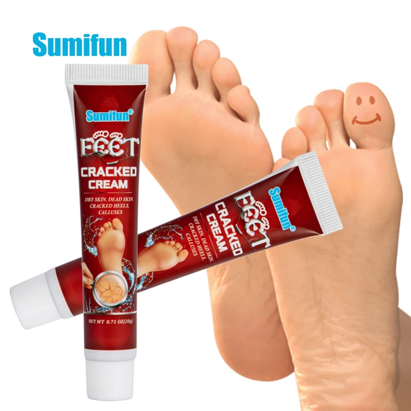 

Sumifun 20g Anti Crack Foot Cream Dryness Foot Mask Heel Repair Cream Hand Mositurizing Removal Callus Dead Skin Hands Feet Care