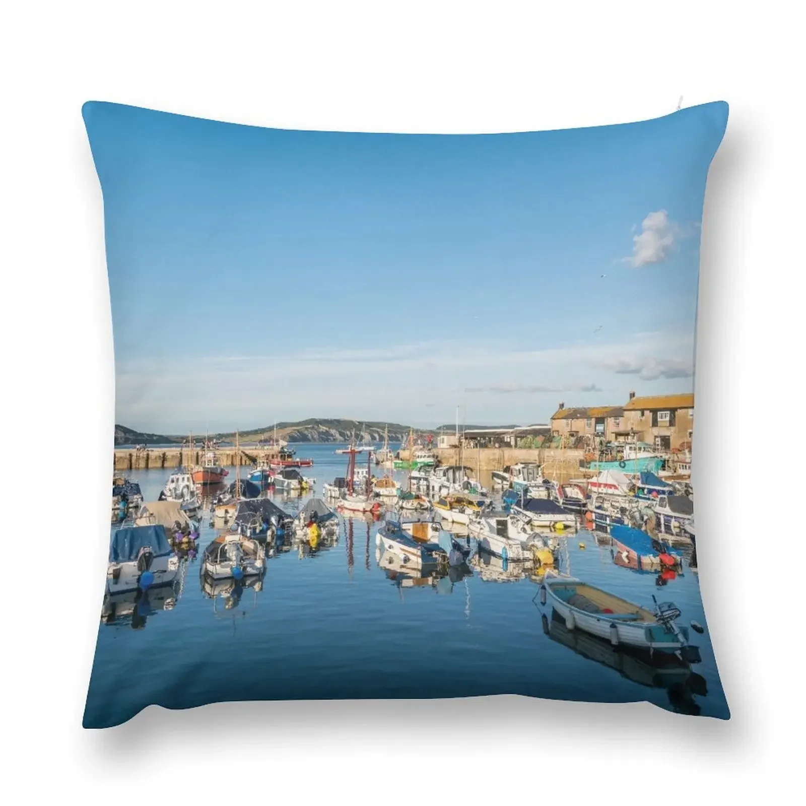 Декоративная наволочка Lyme Regis Harbour рождественские наволочки для диванных подушек