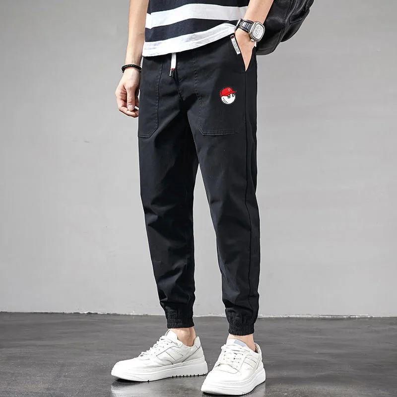 Embroidery Golf Clothing for Men Fashion Casual Pants Quick Dry Waist Elastic Golf Wear Men Golf Pants Horse Malbon 2023 Summer