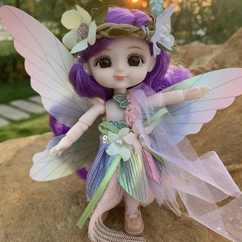 

Кукла шарнирная эльфа, 16 см, 13 суставов, 4,5 дюйма