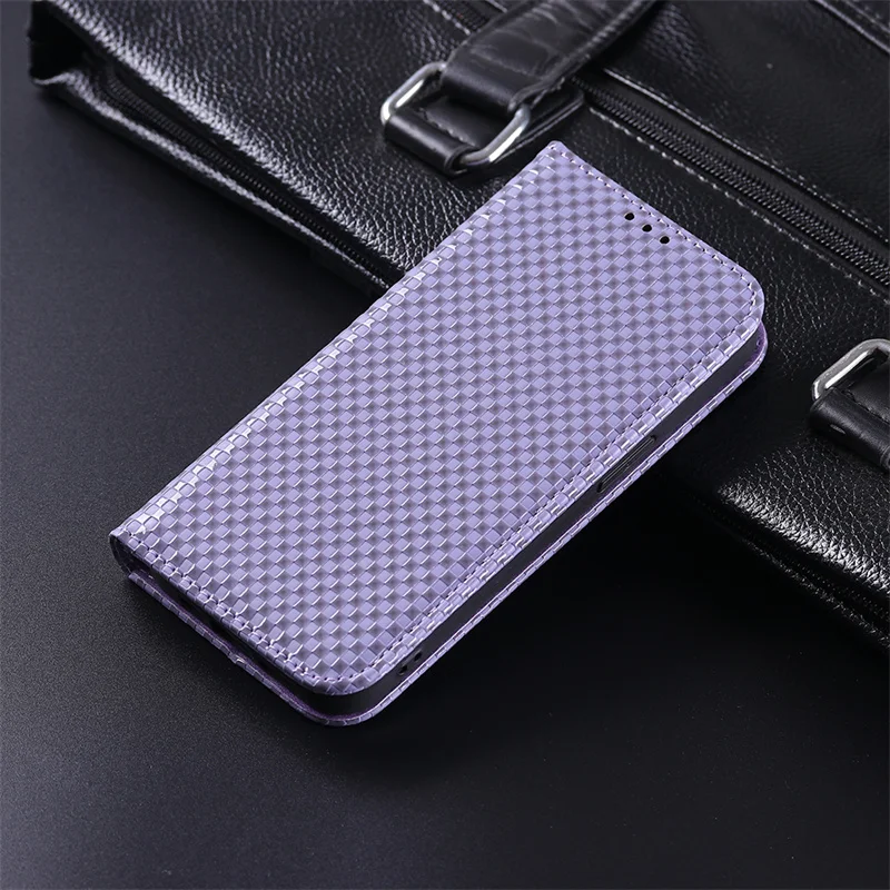 

Suitable For Nokia C21 foreign version groove Pearlescent plaid magnetic phone case for Nokia C100 C200 leather case