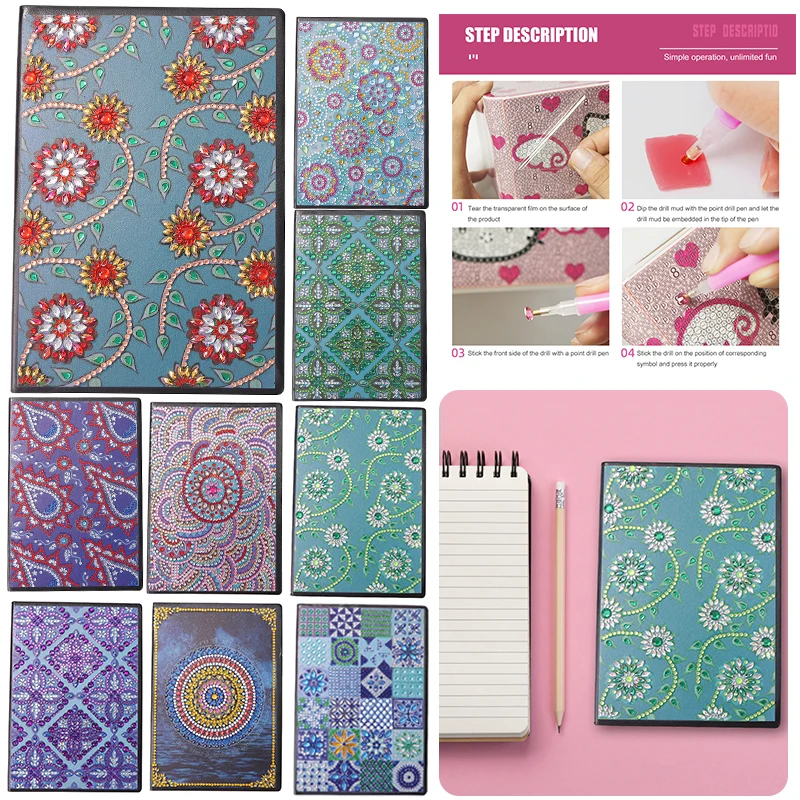 

Альбом для алмазной живописи «сделай сам», 50 страниц