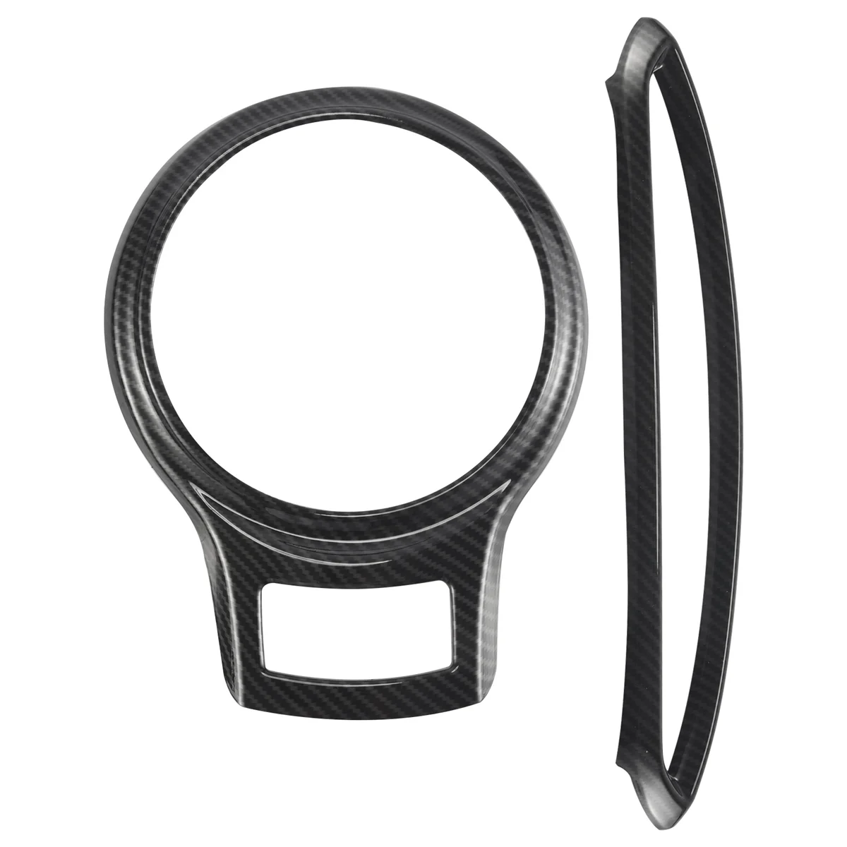 

2Pcs Center Console Air Outlet Frame & Gear Shift Box Panel Trim Cover for Subaru BRZ Toyota 86 2012-2020 Car