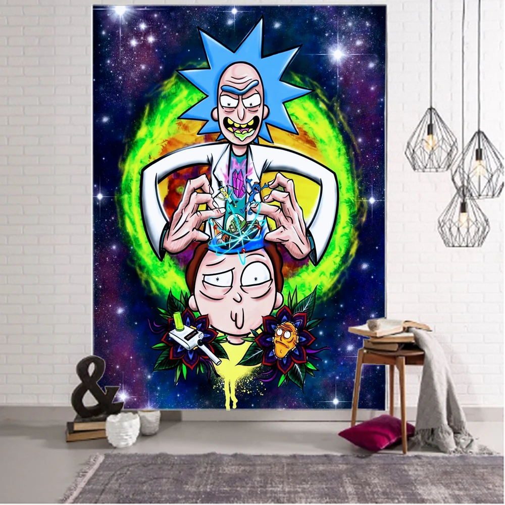 

Гобелен для украшения стен с рисунком мандалы в стиле бохо