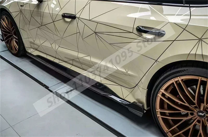 Передний бампер из настоящего углеродного волокна спойлер задний диффузор