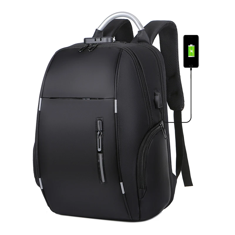 

Men Backpacks Anti-Theft 22L USB Charging Travel Backpack 15.6 Inch Laptop Backpacks Male Waterproof Outdoor Sport School Bags