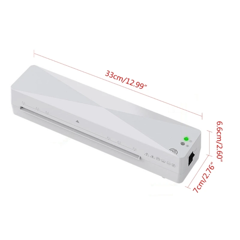 Professional A4 Laminator, Thermal Laminator Machines for Home Office School Lamination Suitable for A4 A6 A5 Paper images - 6