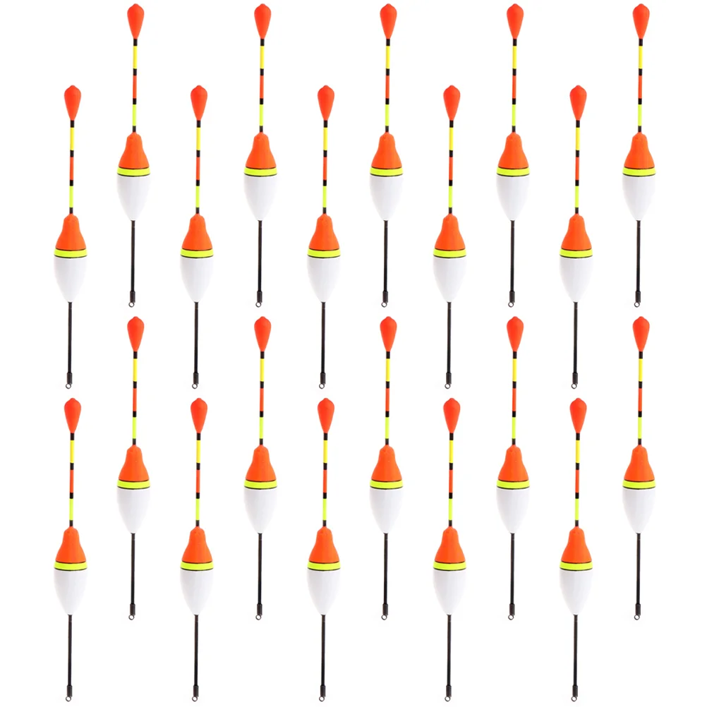 

20 Pcs Fishing Tackle Pole Floats Floats Spring Bobbers Fishing Accessories Fly Fishing Bobber