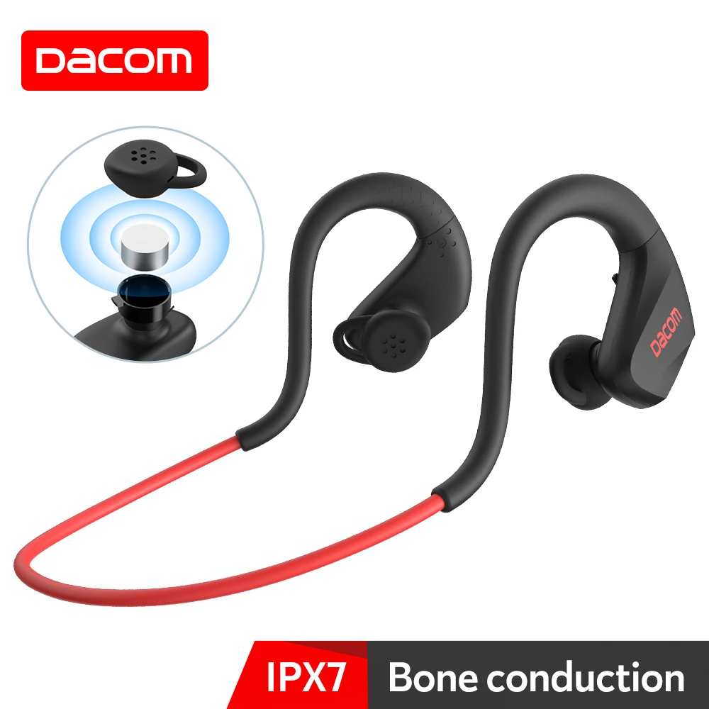 

Dacom E60 Bone Conduction Bluetooth Wireless Earphone IPX7 Waterproof Sport Headphones ENC Noise Cancellation for Running