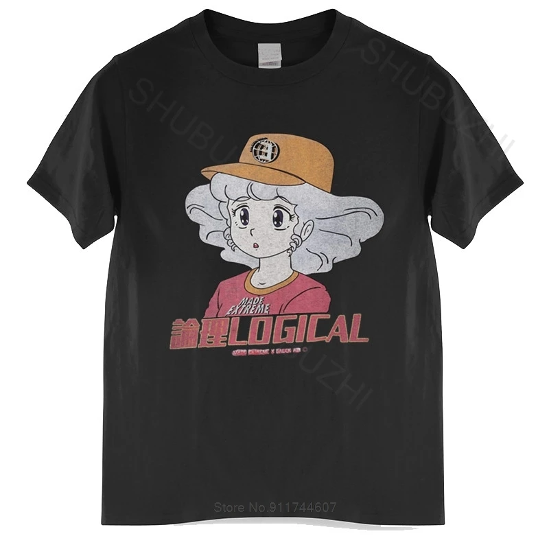 

Men Cotton T Shirt Summer Brand Tshirt Men Hip Hop T Shirt Streetwear Japanese Cartoon Girl Tshirt unisex t-shirt loose style