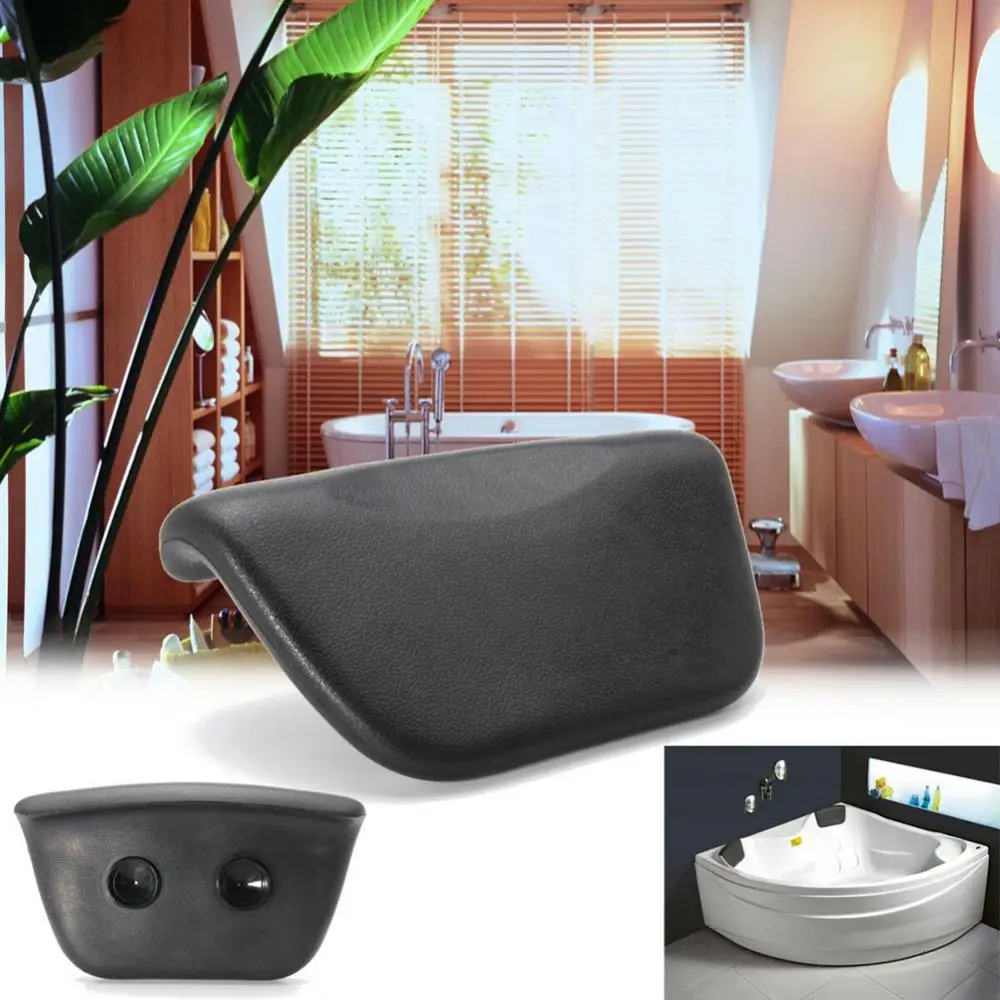 

Non-slip Waterproof Thickened SPA Bathtub Bath Pillow Neck Back Cushion Pad