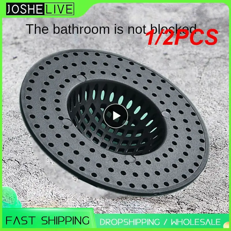 

1/2PCS Kitchen Sink Filter Strainer Sewer Strainer Stopper Floor Drains Hair Catcher Waste Collector for Kitchen Bathroom