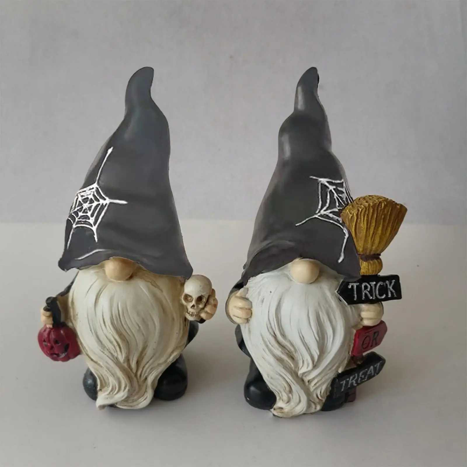 

Halloween Faceless Doll Dwarf Dwarf Goblin Resin Ornament Garden Statue