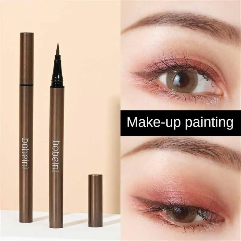 

1 Pcs Eyeliner Liquid Pen Waterproof Sweatproof Long Lasting Smooth Quick Drying Black Eye Liner Pencil Makeup Beauty Comestics