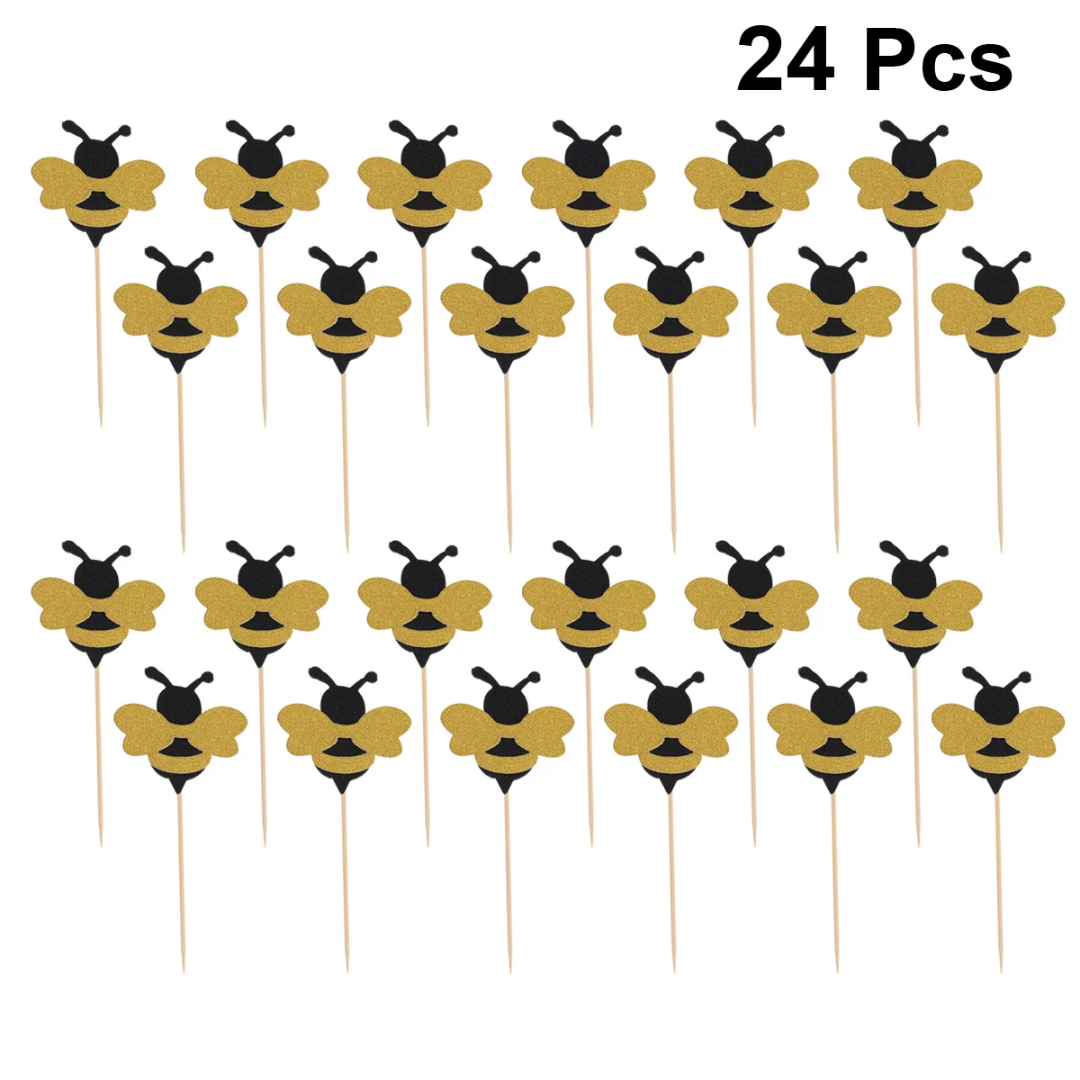 Блестящие топперы для капкейков бумажные фруктов декоративные принадлежности-24