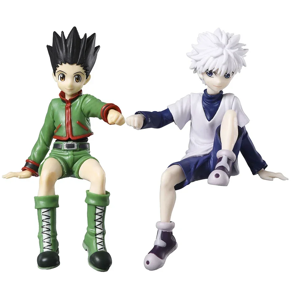 Killua Zoldyck / Gon Freecss фигурка лапши ПВХ Модель Куклы коллекционный орнамент подарки