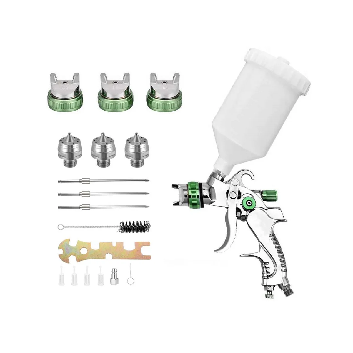 Распылитель HVLP с высокой степенью распыления распылитель-распылитель 1 4/1 7/2 0 мм 3