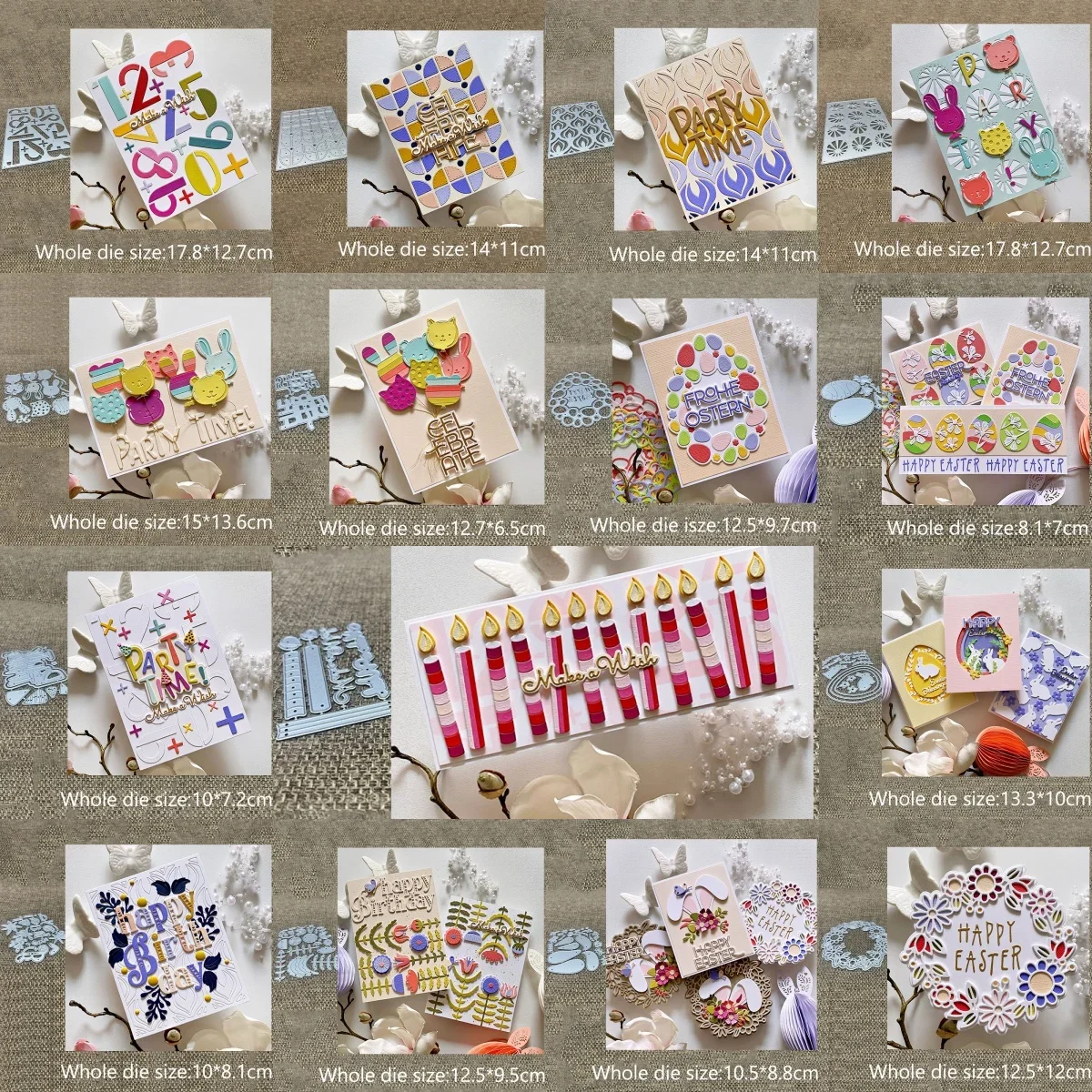 Новый дизайн металлический трафарет для рукоделия форма вырезания серия