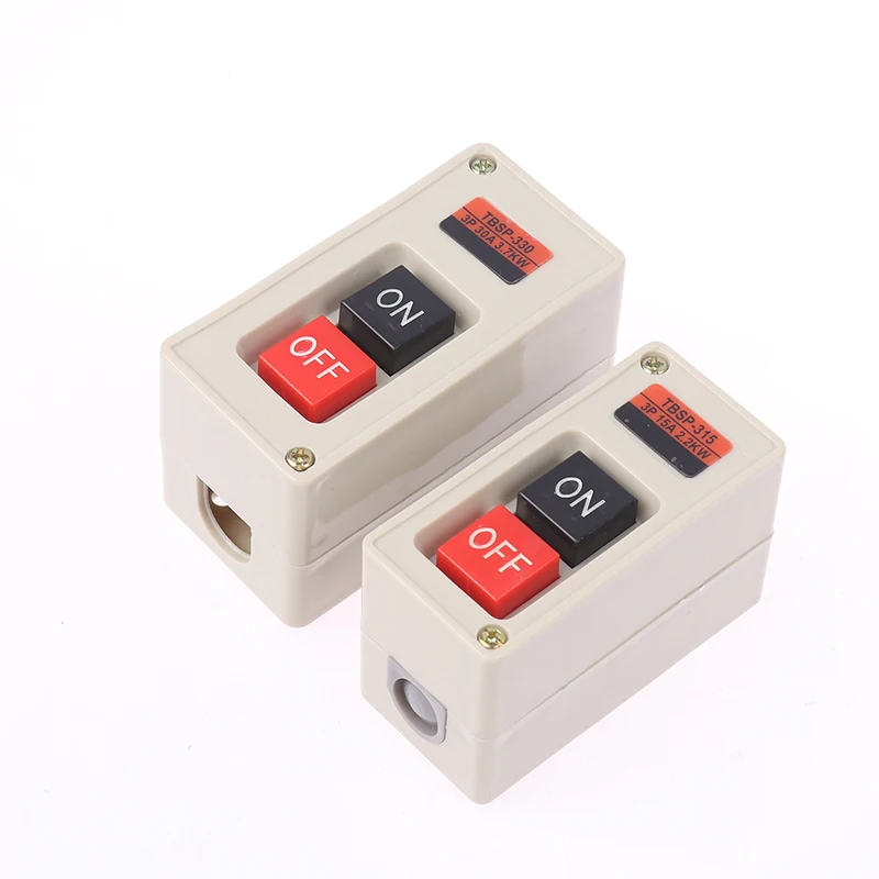 TBSP-315 330 трехфазный двигатель кнопка старт-стоп переключатель управления 15A 30A