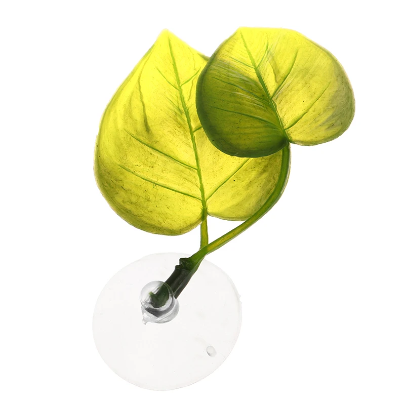 Искусственный Аквариумный Лист 1 Шт. Украшение Для Рыбы Держатель Подложки