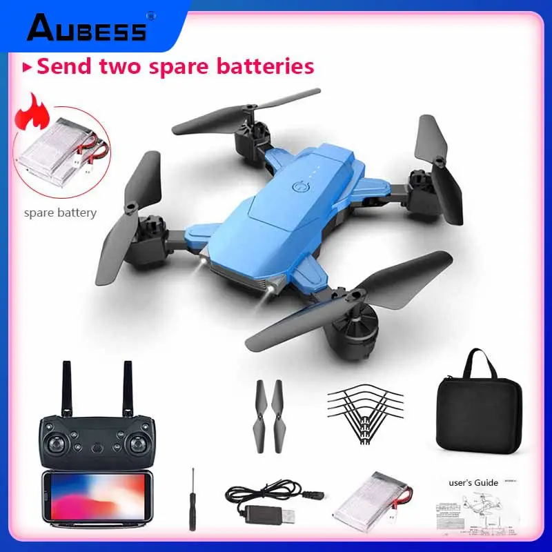 New Drone 4K With HD Camera WIFI 1080P Dual Camera Quad Copter FPV Professional Drone Toy Free Spare Battery High Quality