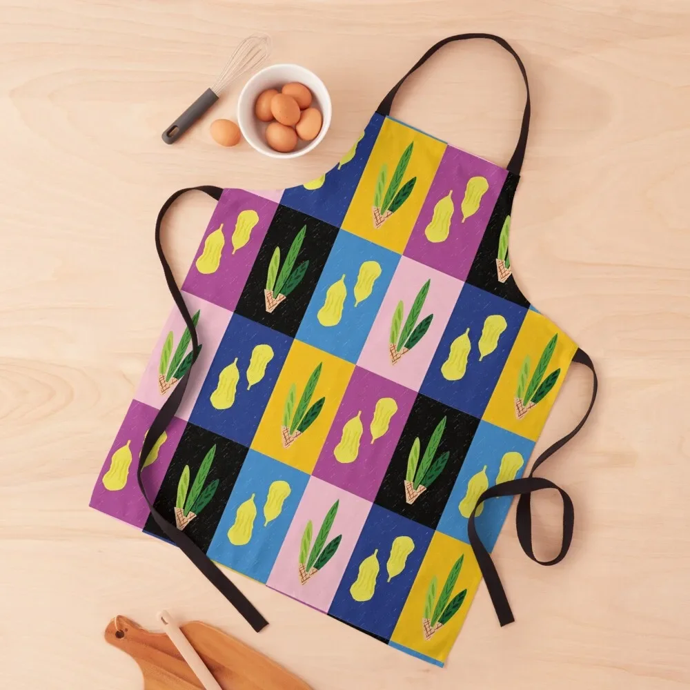 Lulav &amp Etrog Ridley Road Pop Art решетчатый фартук для очистки детской работы