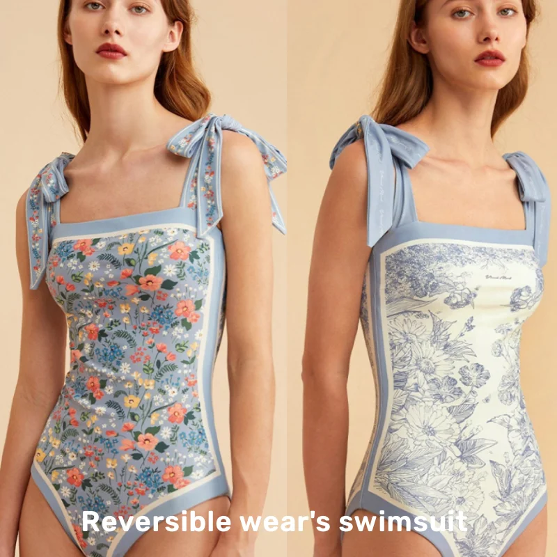 

New One Piece Swimsuit Female High Cut Sexy Printed Swimwear Women Bathing Suit Beach Backless Monokini Swimsuit